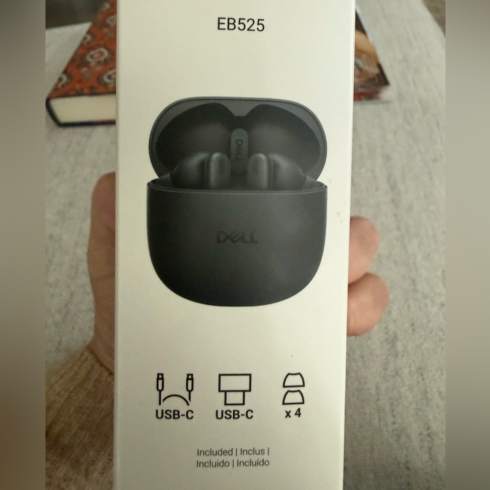 Dell Pro Plus EB525 True Wireless Earbuds in Black - Picture 3 of 10